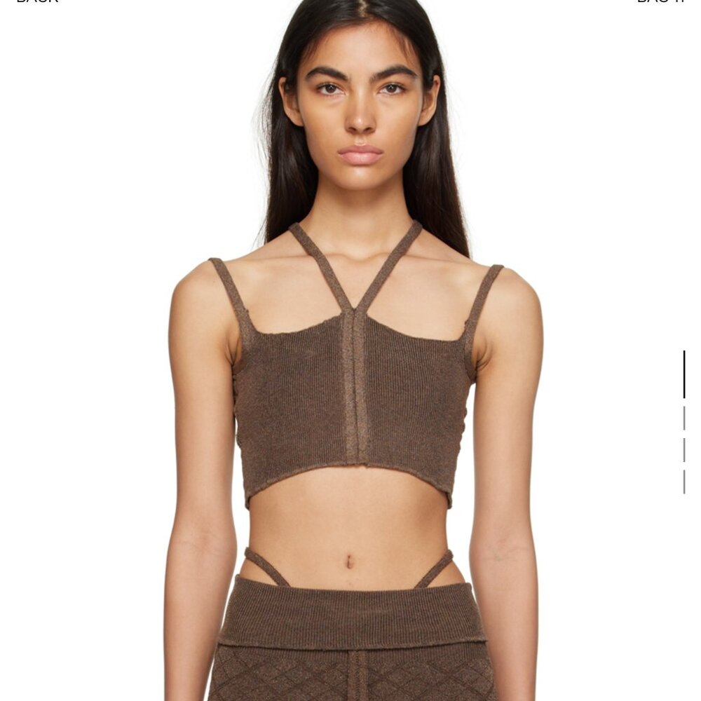KNWLS Brown Cali Tank Top